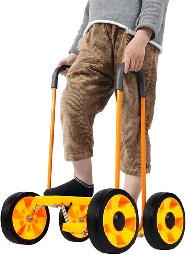 Vista 3 de EVTSCAN Equipo de fitness para niños, bicicleta de equilibrio, bicicleta de juguete, entrenamiento sensorial, equipo de juego al aire libre