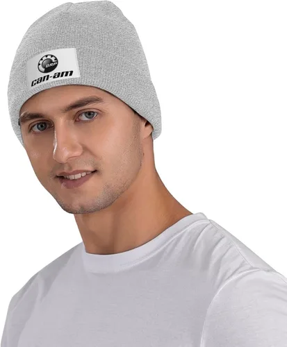 Vista 5 de Can-Am Spyder Print Beanie Hat Knit Hat Casual Hat para hombres mujeres negro