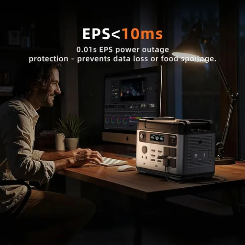 Vista 5 de Estación de energía portátil P2001 Pro, 2048Wh, pico de 6400 W con panel