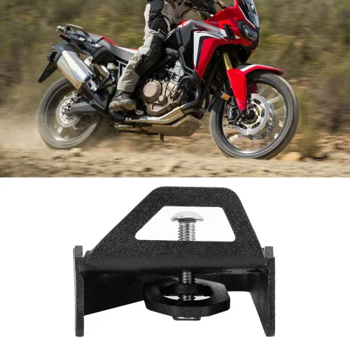 Vista 3 de Fydun Freno Agrandar Peda, Palanca de freno trasero Agrandar Pedal para CRF1000L Africa Twin Sports 14-18 (negro)