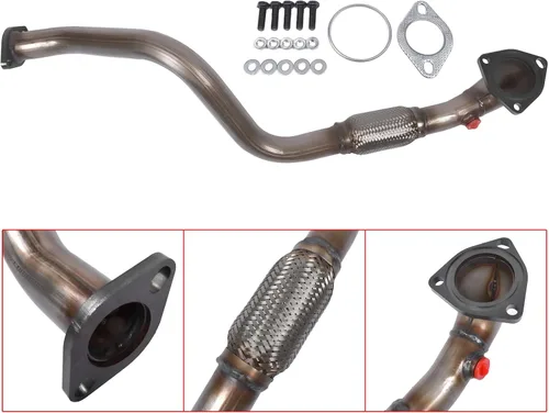 Vista 2 de Reemplazo de tubo flexible delantero para Chevy Aveo y Aveo5 2004-2008