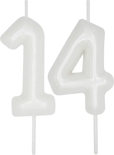 Vista 107 de DERVENTA Vela con números de 2.36 pulgadas, decoración perfecta para cumpleaños, brunch, postre, pastel, 1 pieza (número 0 rosa)