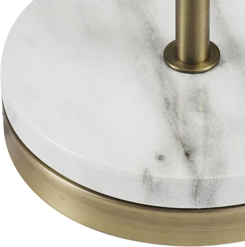 Vista 5 de Globe Electric 67044 Versailles - Lámpara de mesa, 19 pulgadas, dorado suave