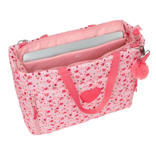 Vista 3 de Bolso Vicky Martín Berrocal In bloom Rosa 40 x 31 x 17 cm