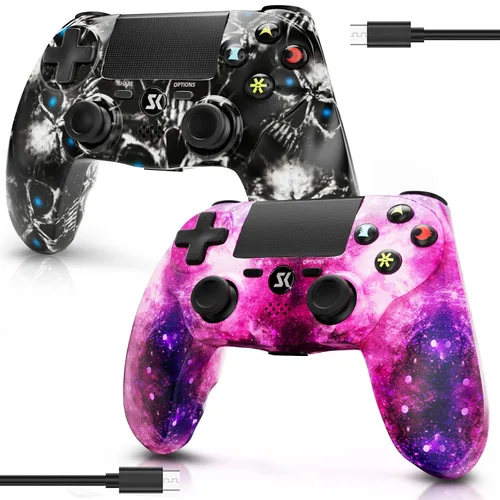 Vista 9 de Wireless Controller for PS4, Controller for Sony PlayStation 4, Double Shock 6-Axis Motion Sensor, Sensitive Touch Pad, Built-in Speaker & Stereo