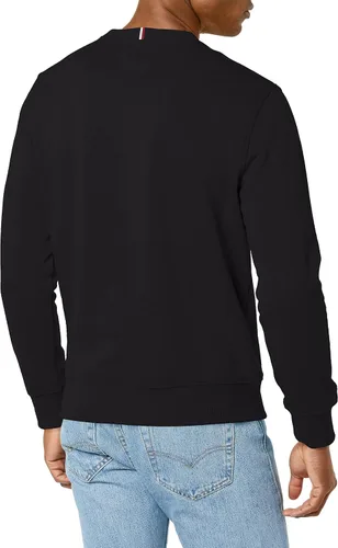 Vista 2 de Tommy Hilfiger Sudadera de manga larga con logotipo y cuello redondo