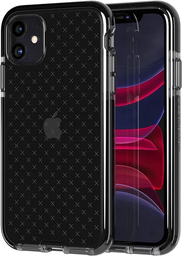Vista 7 de tech21 Evo Check - Funda para Apple iPhone negro/ahumado