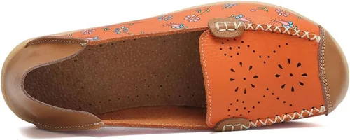 Vista 3 de VenusCelia Zapatos cómodos para caminar en barco para mujer