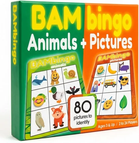 Vista 12 de Juego de bingo de palabras de vista THE BAMBINO TREE Nivel 1 y 2 - Juegos educativos para niños - Aprende a leer vocabulario para jardín de infantes