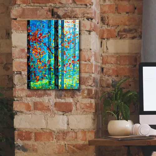 Vista 5 de Epic Graffiti 'The Deep' de Mandy Budan, arte de pared en lienzo, 12 x 16 pulgadas