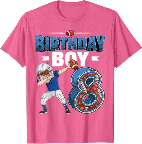 Vista 32 de Dabbing Boy - Camiseta de 8 años de fútbol americano americano, Negro, S