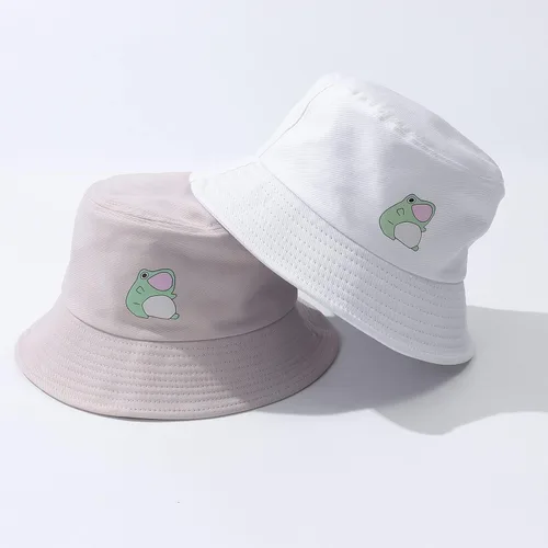 Vista 6 de Sombreros de rana para mujer, sombrero de verano, lindo para el sol, playa, pescador, sombrero de sol para adultos, unisex, ligero para exteriores