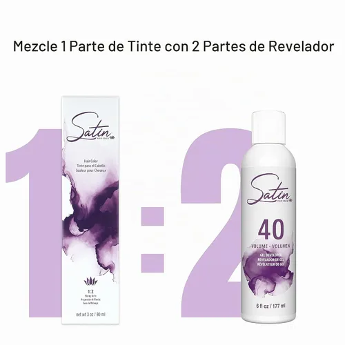 Vista 4 de Satin Color de cabello - colores de moda ultra vívidos - 3N - Marrón oscuro