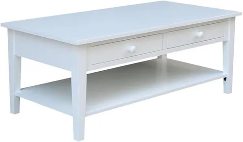 Vista 13 de IC INTERNATIONAL CONCEPTS Mesa de centro de madera azul Spencer