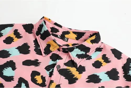 Vista 5 de Mens Hawaiian Shirts and Shorts Set 2 Pieces Beach Outfits Sets with Bucket Hats