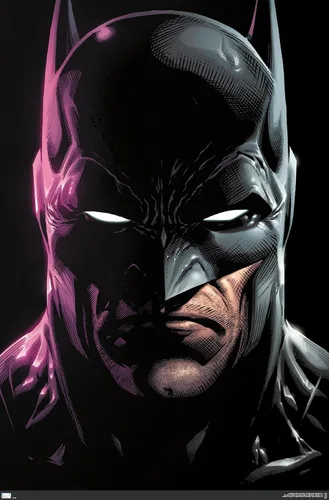 Vista 11 de Trends International DC Comics Batman - Póster de pared de retrato de 22.4 pulgadas de largo x 14.7 pulgadas, versión enmarcada en madera de granero