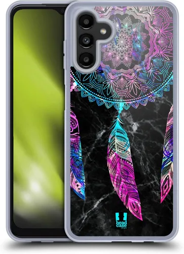 Vista 8 de Head Case Designs Colourful Marbles and Mandala Gel Case [Military Grade Protection] Compatible with Samsung Galaxy A13 5G (2021)