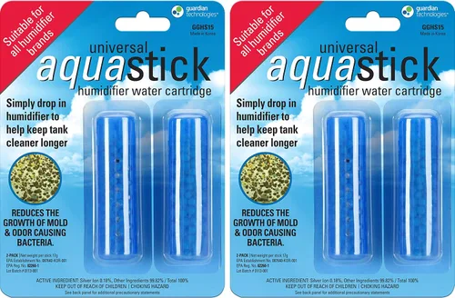 Vista 4 de PureGuardian Aquastick, Universal, Genuine Guardian Technologies Tratamiento humidificador antimicrobiano, ultrasónico y evaporativo, se adapta a