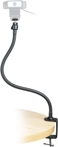 Vista 6 de Soporte para cámara web - Soporte de brazo de cuello de cisne flexible para Logitech Webcam C920s C920 C930e C922x C930 C922 C925e C615 Brio - 25