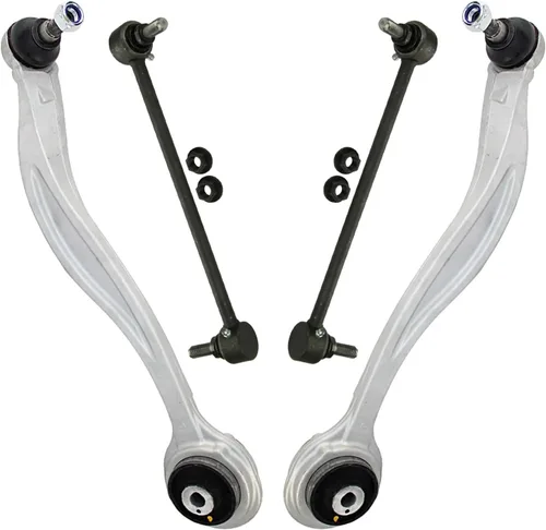 Vista 82 de Detroit Axle - Barras estabilizadoras de brazos de control delanteros 4WD para Ford 2005-2008 F-150 Lincoln Mark LT, 2 brazos de control superiores
