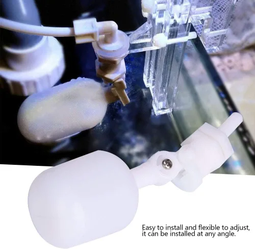 Vista 6 de Válvula de flotador de control automático de nivel de agua G1/4 Válvula de flotador automática para fuentes de agua Válvula de control de nivel