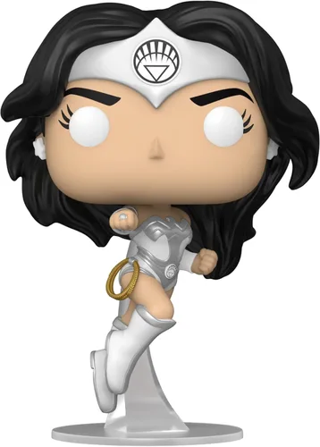 Vista 2 de Funko Pop Heroes: Mujer Maravilla 80 - Mujer Maravilla - Linterna Blanca - DC Comics - Figura de vinilo coleccionable - Idea de regalo - Producto