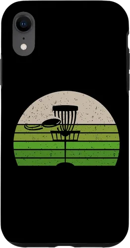 Vista 8 de Funda deportiva para iPhone 15 con disco vintage para golf, discgolf, Frolf, disco volador