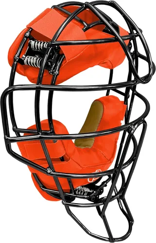 Vista 53 de FORCE3 Máscara tradicional de receptor Defender con sistema patentado de suspensión de choque S3
