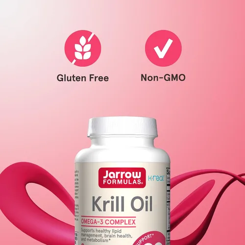 Vista 5 de Aceite de krill de Jarrow Formulas , NKO60, 1, 1