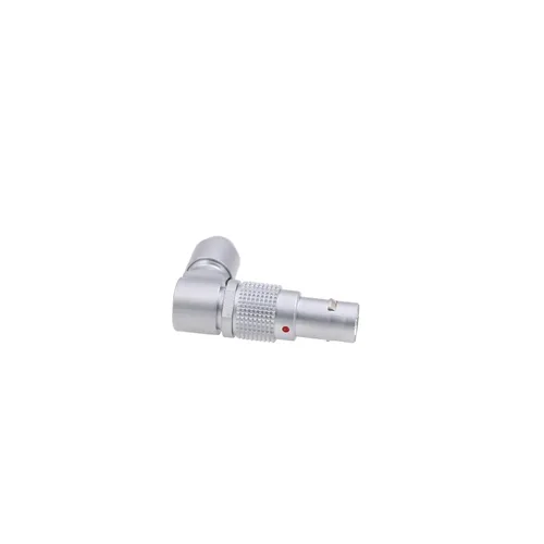 Vista 15 de HangTon FHG.0B - Conector de alimentación de ángulo recto de 2 pines, enchufe circular de cable macho para ARRI, monitor de cámara, batería EVF