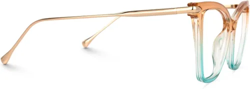 Vista 3 de Zeelool Hilary FX0206 - Gafas de bloqueo de luz azul de gran tamaño para mujer