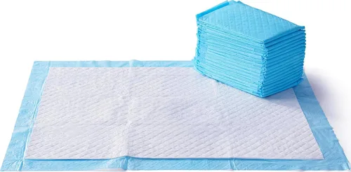 Vista 11 de Amazon Basics Almohadillas absorbentes para orinar para perros y cachorros con diseño de 5 capas a prueba de fugas y superficie de secado rápido