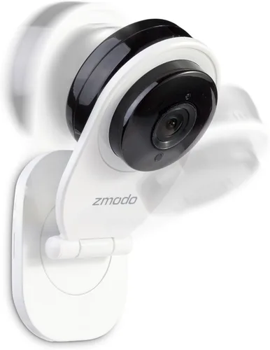 Vista 2 de Zmodo ZH-IXU1D-WAC 720p HD Wi-Fi Home Monitoreo EZCam Cámara (Negro/Blanco)