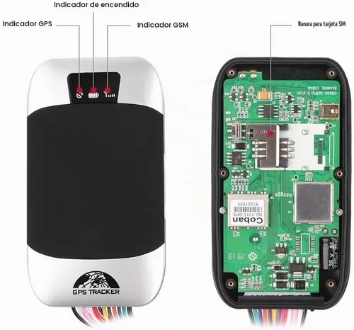 Vista 4 de Rastreador GPS, interruptor antirrobo, GSM SMS GPRS GPS Tracker para motocicleta y motocicleta, corte el sistema de aceite y energía