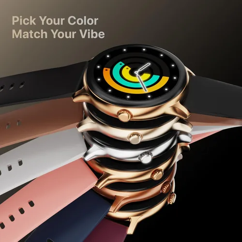 Vista 9 de Fire-Boltt Phoenix Pro - Reloj inteligente de llamadas Bluetooth de 1.390 in (1.39 pulgadas), asistente de voz AI, cuerpo de metal con más de 120