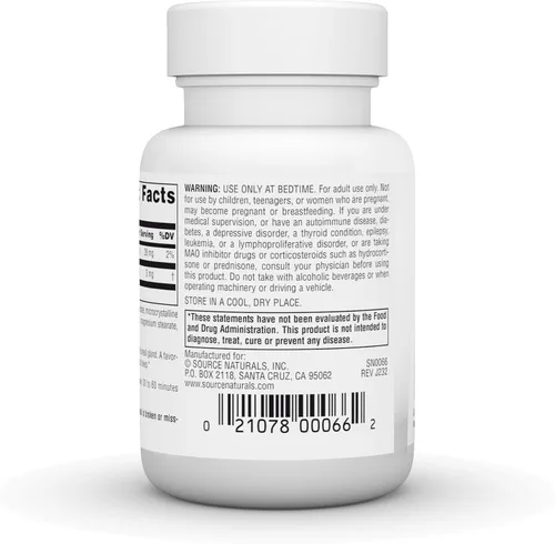 Vista 3 de Source Naturals Melatonina Liberada por el Tiempo - 3 mg, 120 Tabletas