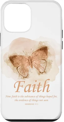 Vista 16 de Faith Bible Verse: Women’s Christian Hebrews 11:1 Quote Case for iPhone 17