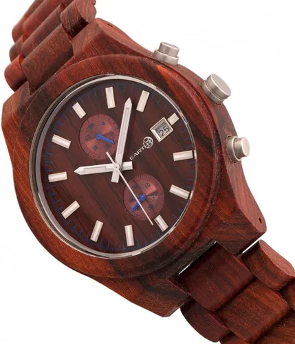 Vista 3 de EARTH WOOD Reloj de pulsera Castillo con fecha
