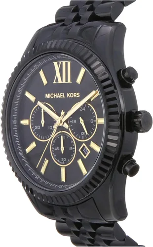 Vista 4 de Michael Kors - Reloj cronógrafo Lexington de acero inoxidable