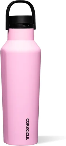 Vista 24 de Corkcicle Classic Sport Canteen - Botella de agua aislada de acero inoxidable, compacta y apta para viajes, duradera, apta para lavavajillas, sin