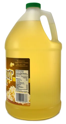 Vista 3 de Snappy Palomitas de maíz de 1 galón de aceite de cacahuete puro, sin color añadido, 128 onzas líquidas