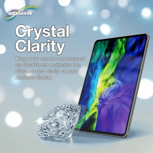 Vista 5 de BoxWave Screen Protector Compatible with Depstech Dual Lens Video Endoscope (4.5 in) - ClearTouch Crystal Anti-UV EyeCare (2-Pack), Filters Out