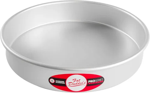 Vista 76 de Fat Daddio's Juego de moldes para pasteles redondos uniformes de aluminio anodizado de 4 niveles, profundidad de 2 pulgadas