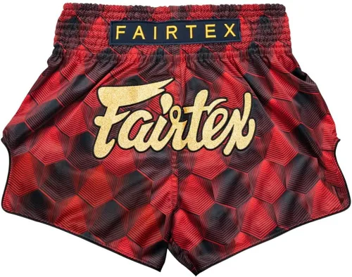 Vista 24 de Fairtex Pantalones cortos de boxeo Muay Thai de corte delgado "Kabuki
