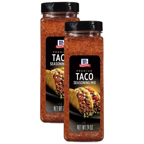 Vista 15 de McCormick Classic Taco Seasoning Mix Packet, suave, 1 onza (paquete de 24)