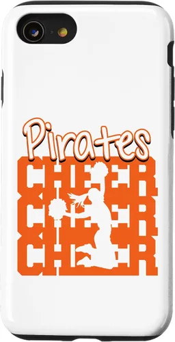 Vista 18 de Pirates Cheer Back to School Cheerleading Spirit O Case for iPhone 16