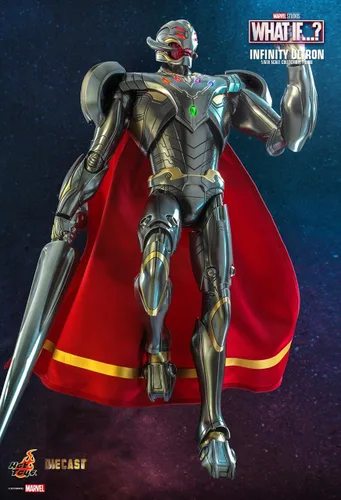 Vista 3 de Hot Toys 1:6 Infinity Ultron - What If...?, Plata