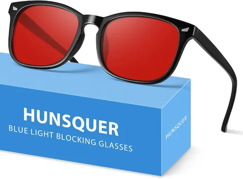 Vista 27 de hunsquer Gafas de luz azul para mujer/hombre