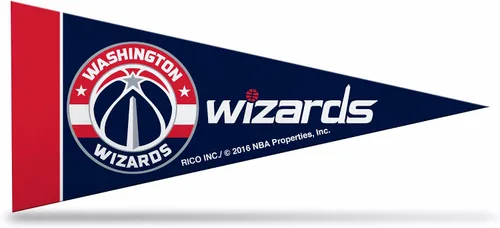 Vista 18 de Rico Industries NBA - Juego de mini banderines de fieltro de 4 x 9 pulgadas (incluye 8 piezas)