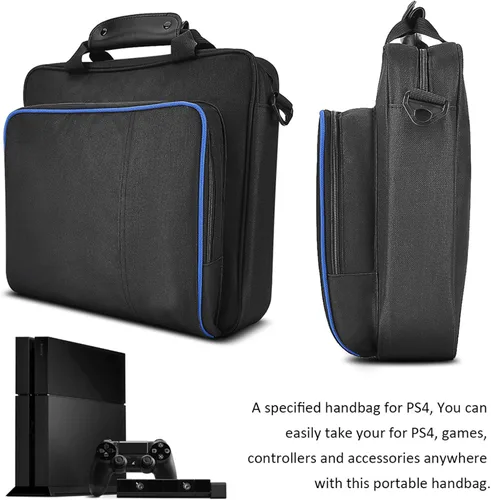 Vista 2 de Surebuy Bolso de viaje bolso portátil bolsa de almacenamiento de viaje impermeable y a prueba de golpes protección del sistema de juegos bolsa